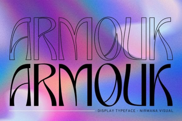 Armouk: The Modern Display Font for Handmade Branding