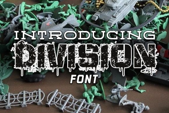 Division Font for Bold Branding and Eye-Catching Design