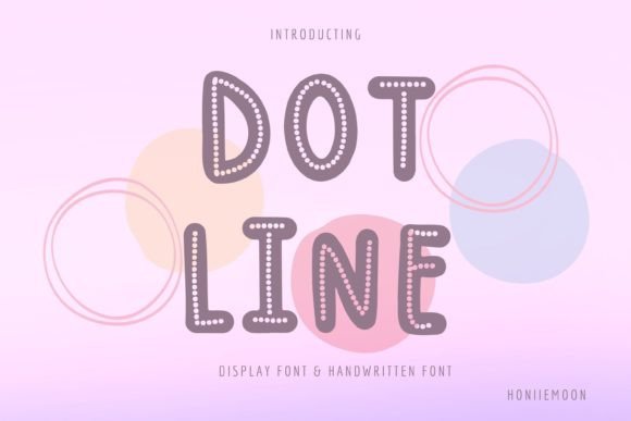 Dot Line: The Bold Display Font for Memorable Business Branding