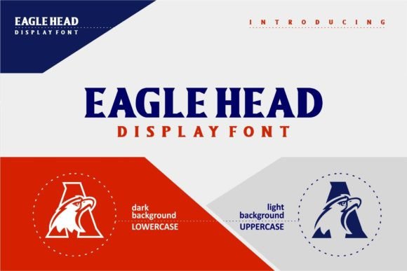 Eagle Head Font for Bold Branding and Creative Projects