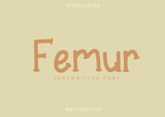 Femur: The Playful Display Font for Modern Web Design
