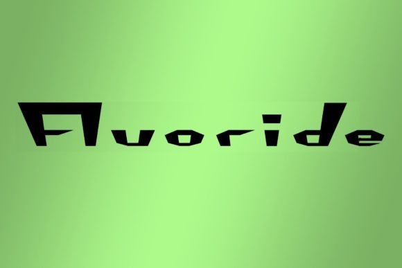 Fluoride Font: A Playful Display Typeface for Creative Makers