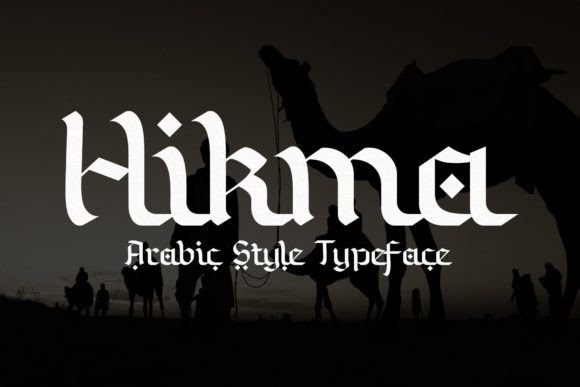 Hikma Typeface: Elevating Editorial Design with Arabic-Style Fonts