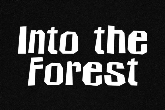 Into the Forest: A Whimsical Font for Branding Magic