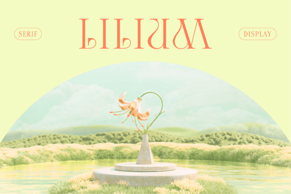 Lilium: The Elegant Serif Font for Premium Branding