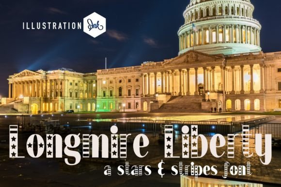 Longmire Liberty: A Display Font with American Charm