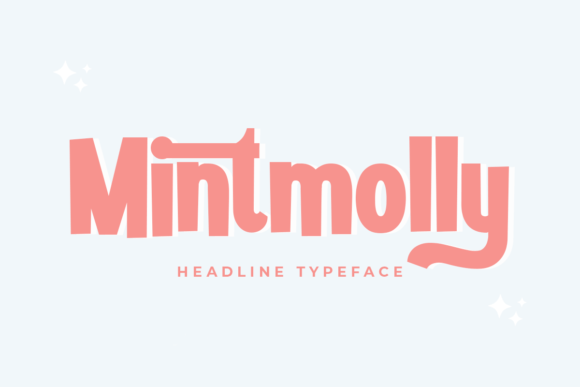 Mintmolly Display Font for Creative Web Projects