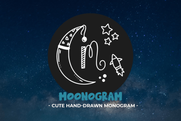 Moonogram: A Galactic Display Font for Modern Editorial Design