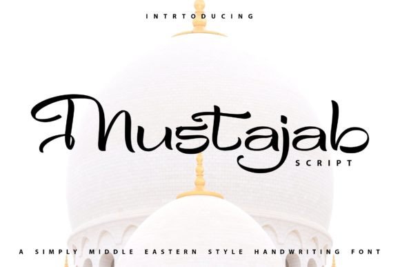 Mustajab: A Display Font for Bold Visual Storytelling