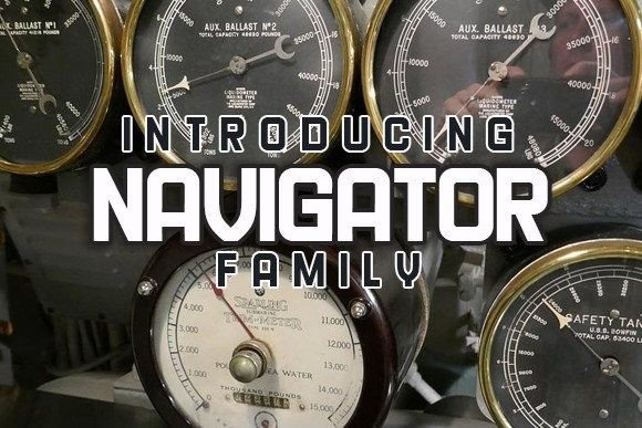 Navigator Font for a Polished Brand Look