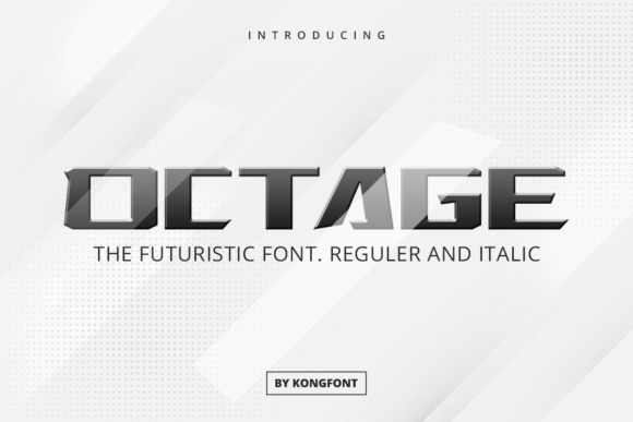 Octage: A Futuristic Font for Modern Branding