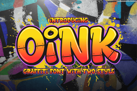 Oink Display Font: A Modern Typeface for Digital Creators
