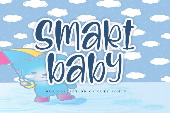 Smart Baby: A Friendly Display Typeface for Modern Editorial Design