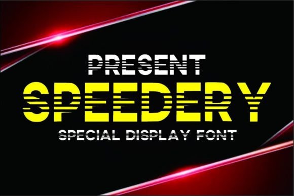 Speedery: The Ultimate Display Font for High-Impact Designs