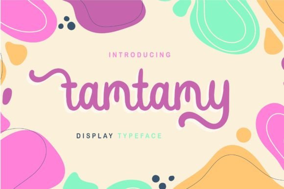 Tamtamy: A Charmed Display Font for Creative Branding