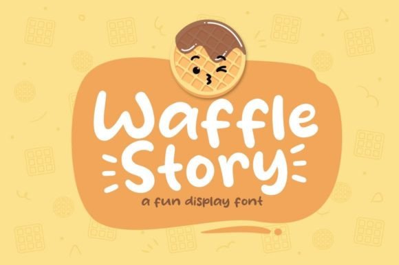 Waffle Story: The Perfect Display Font for Playful Branding Projects